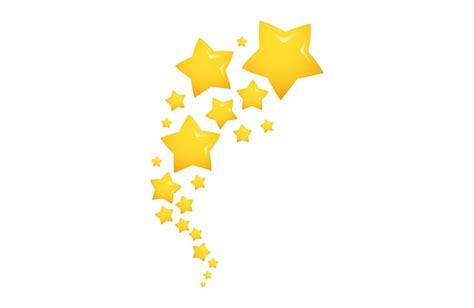 yellow stars clipart|shooting star pictures clip art.